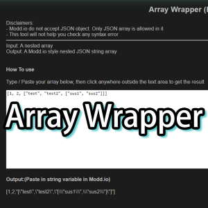 Array Wrapper tool image